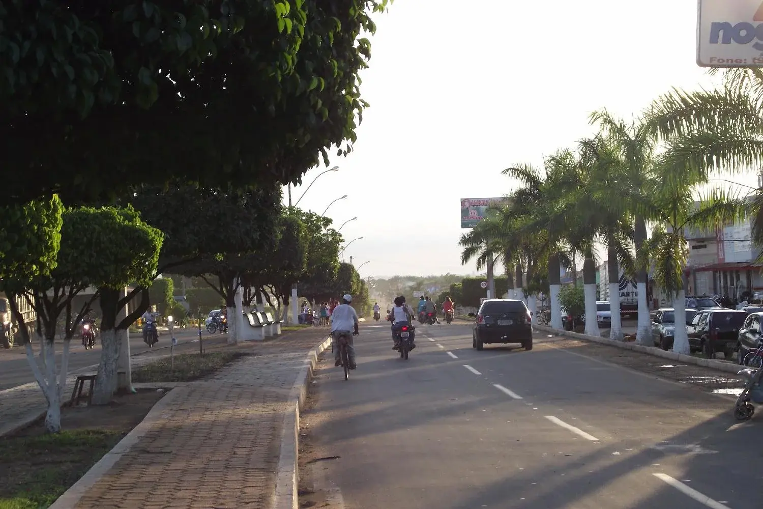 Vista da cidade de Rondon do Pará, Pará