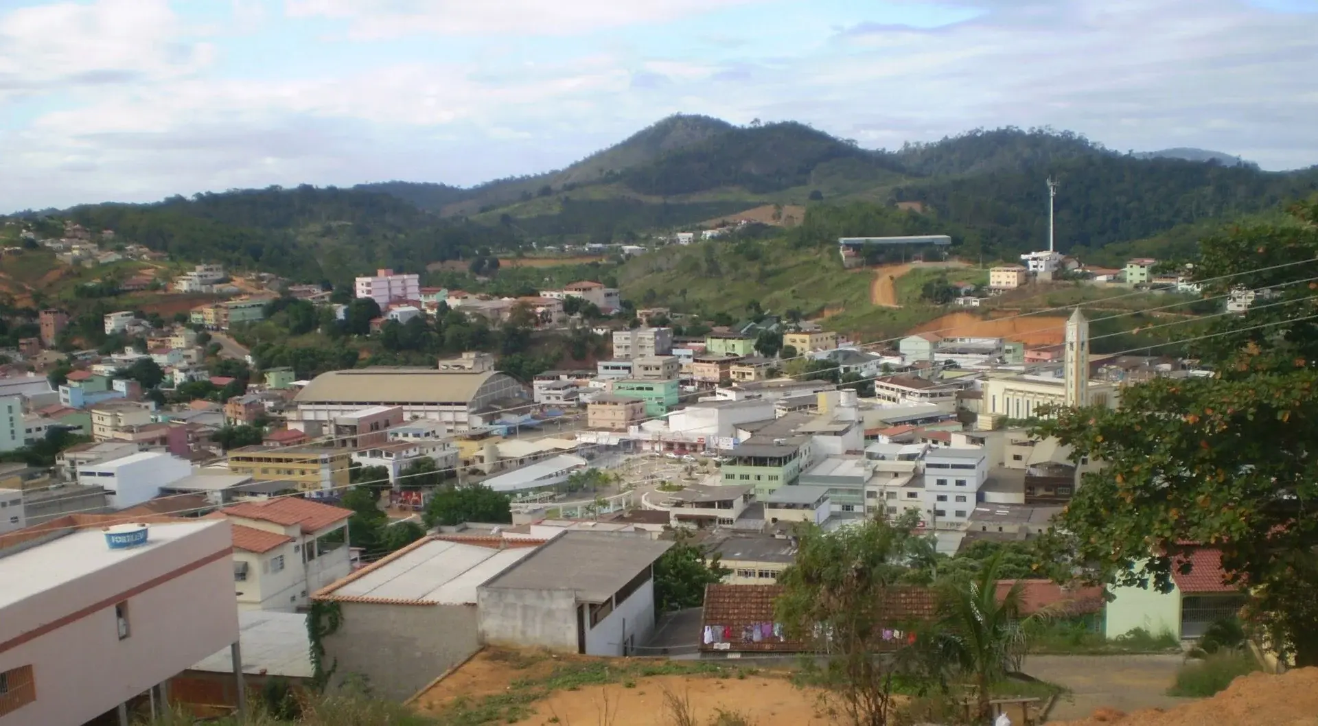 Vista da cidade de São Gabriel da Palha, Espírito Santo