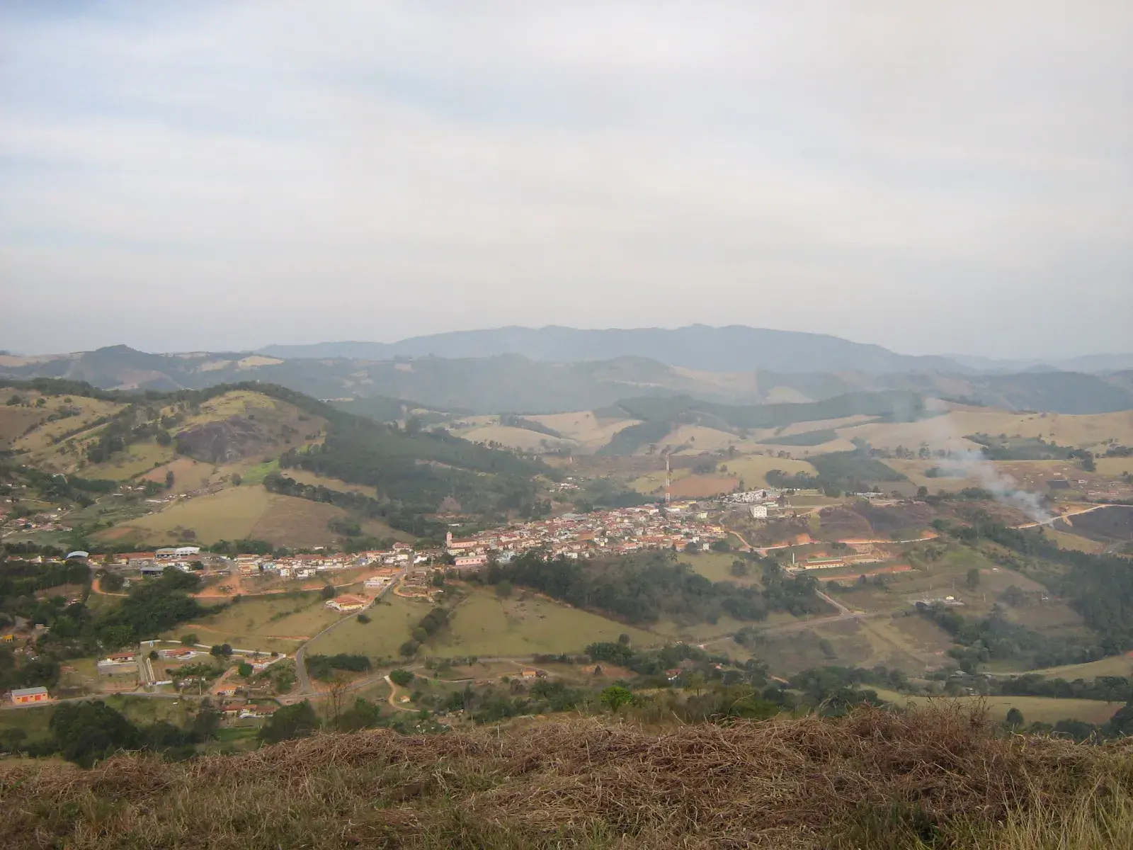 Vista da cidade de Pedra Bela, São Paulo