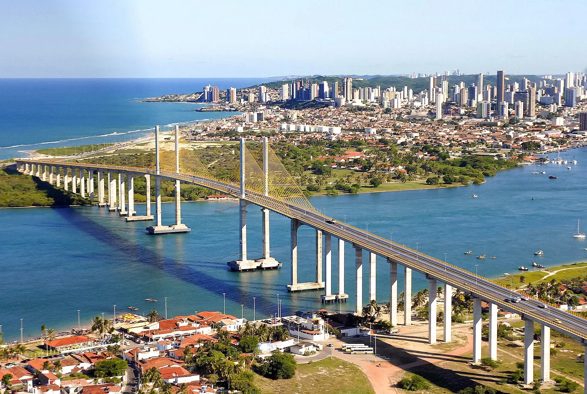 Vista da cidade de Natal, Rio Grande do Norte