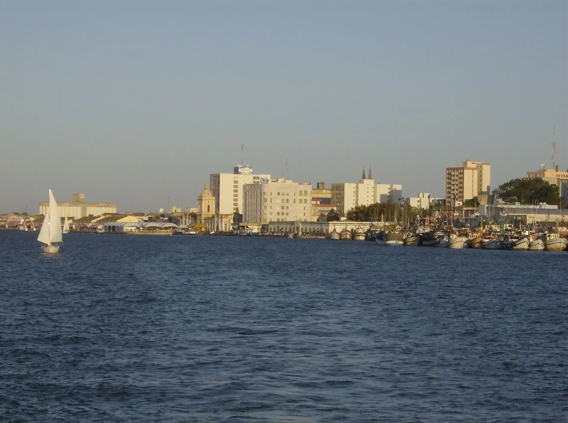 Vista da cidade de Rio Grande, Rio Grande do Sul