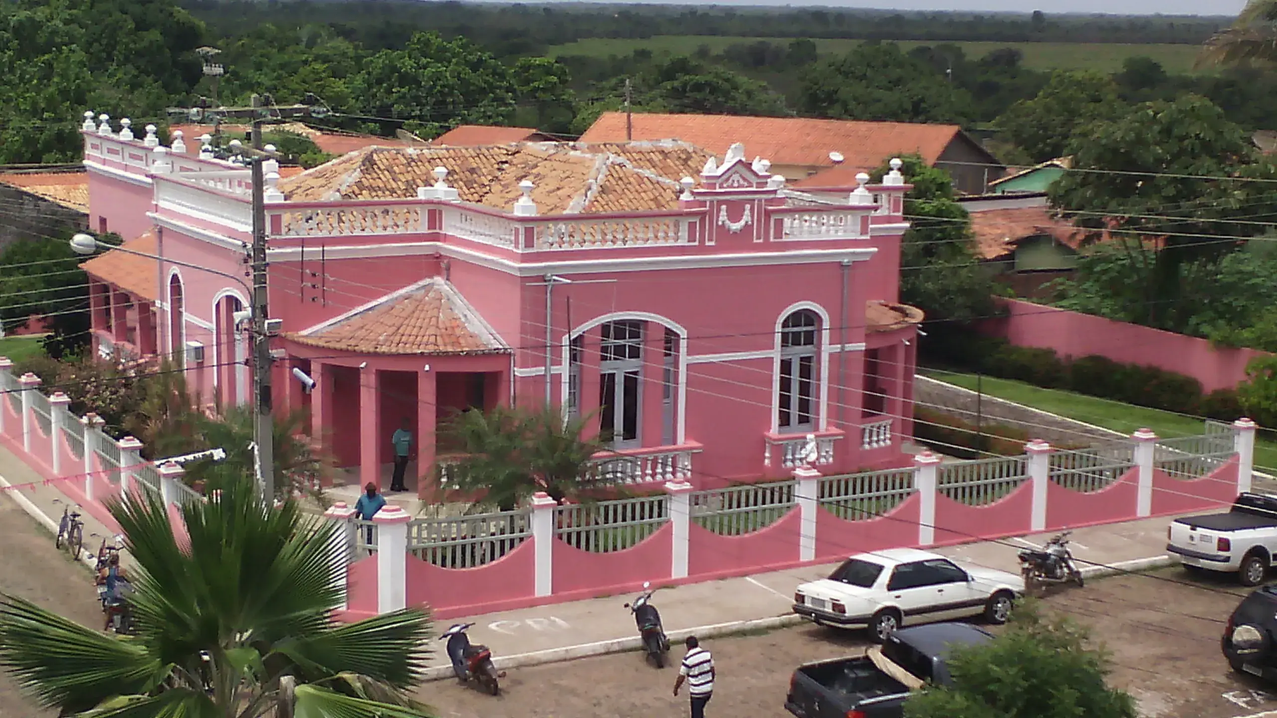 Vista da cidade de Barras, Piauí