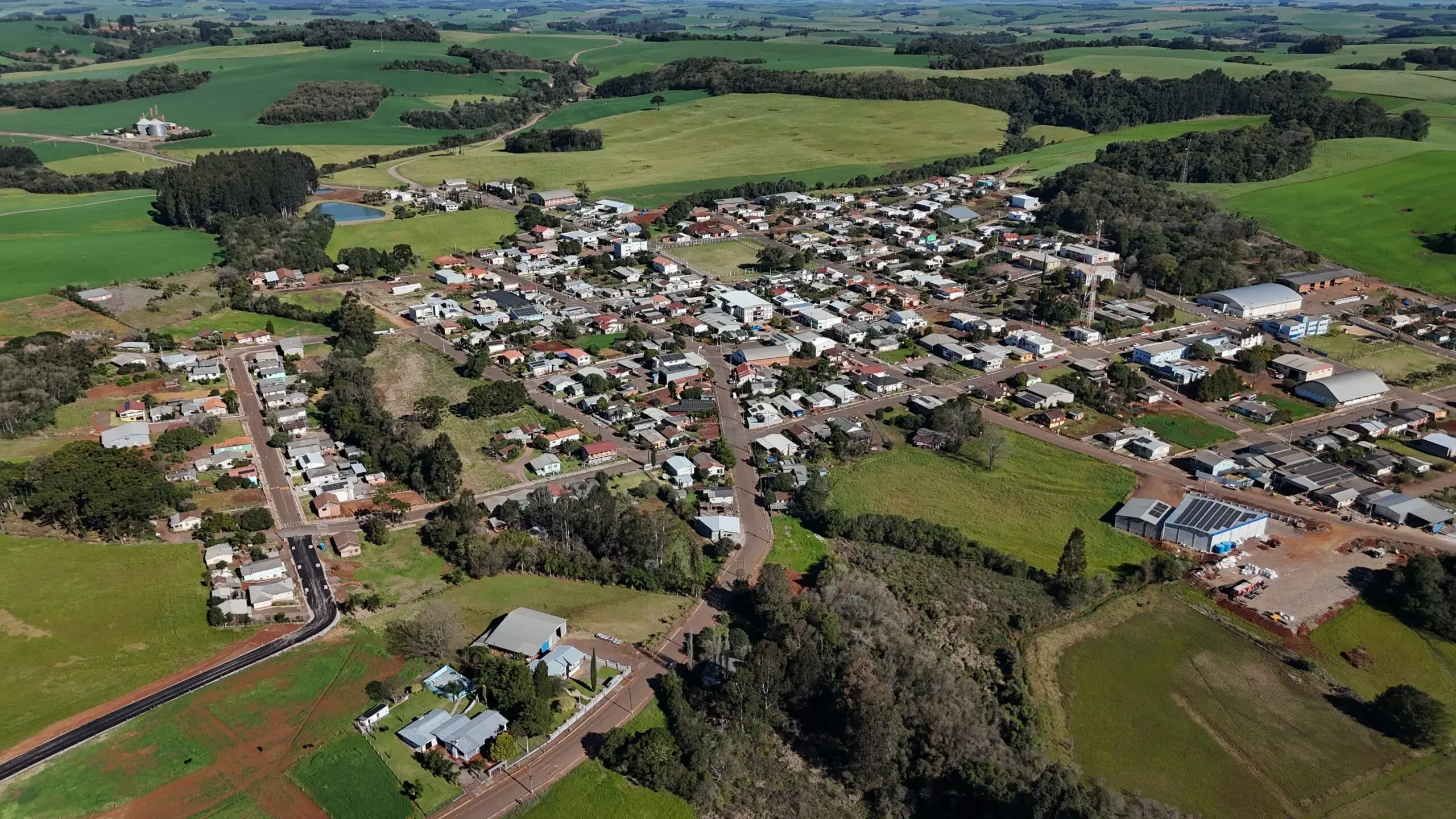 Vista da cidade de Ipiranga do Sul, Rio Grande do Sul