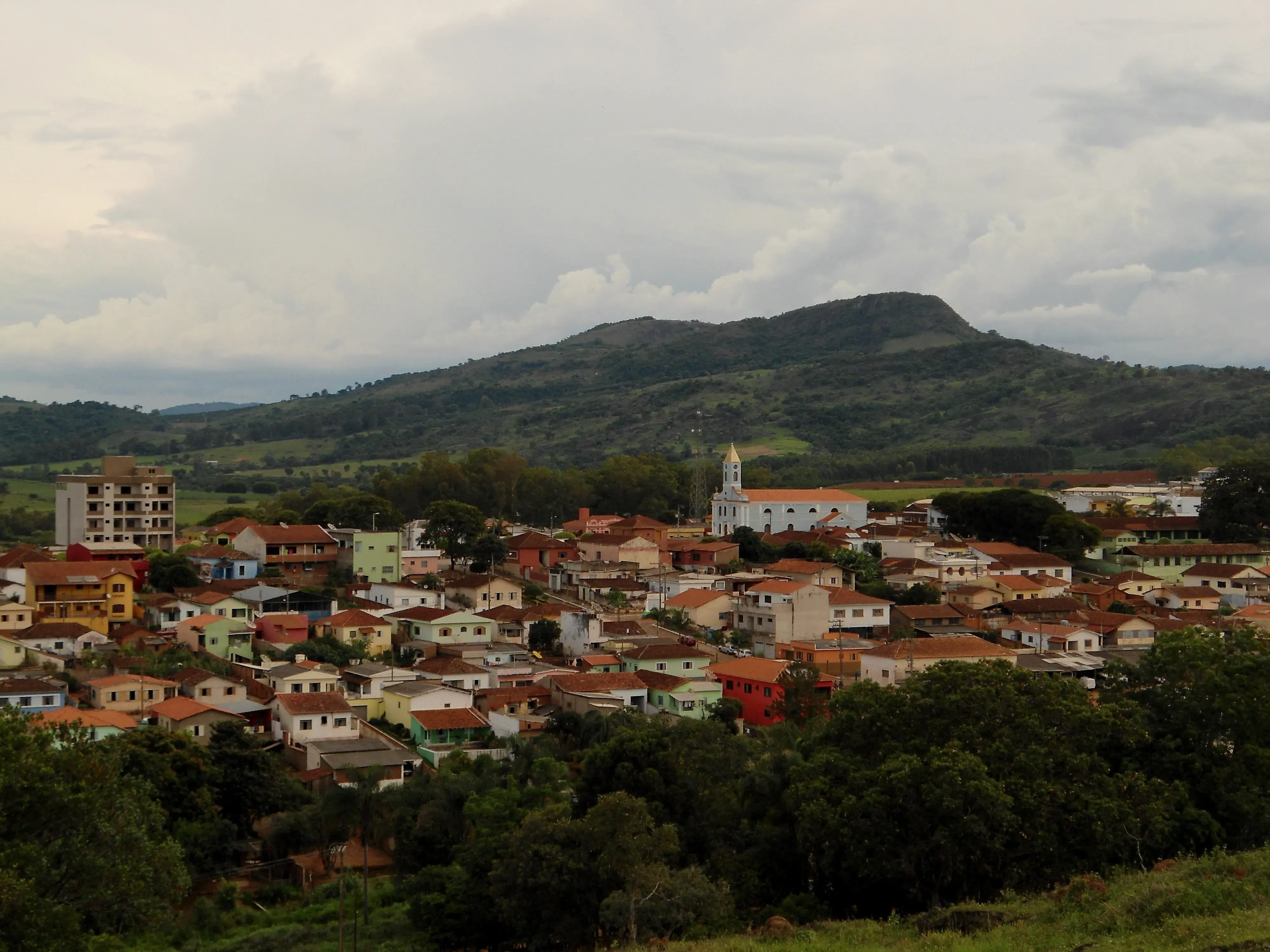 Vista da cidade de Serrania, Minas Gerais