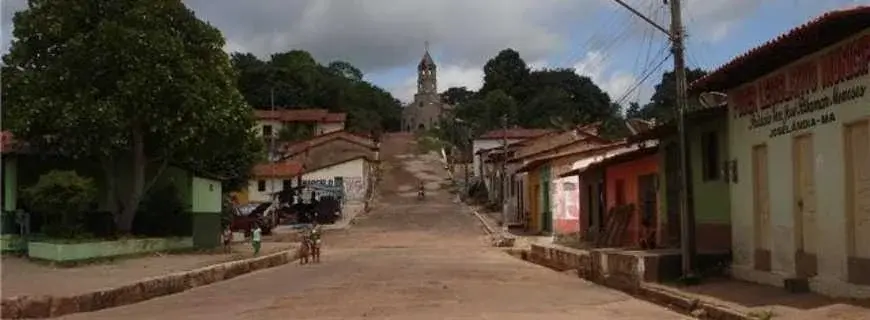 Vista da cidade de Joselândia, Maranhão