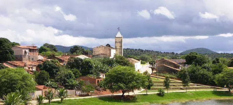Vista da cidade de Caldeirão Grande, Bahia