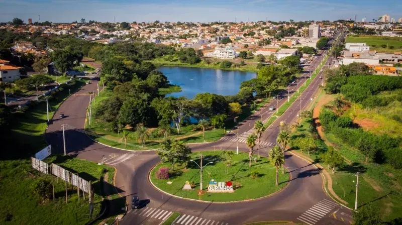 Vista da cidade de Ourinhos, São Paulo