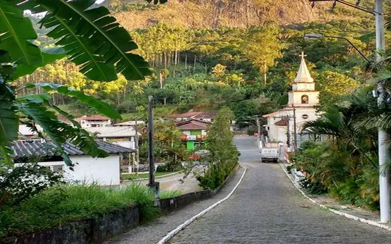 Vista da cidade de Trajano de Moraes, Rio de Janeiro
