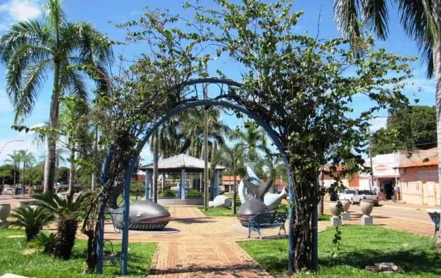 Vista da cidade de Cariri do Tocantins, Tocantins