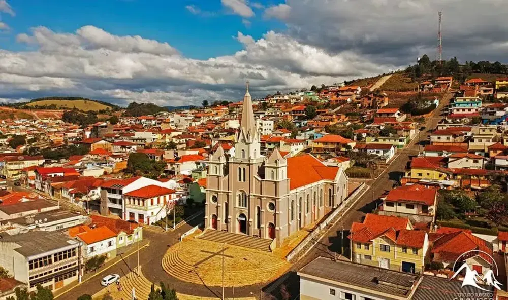 Vista da cidade de Maria da Fé, Minas Gerais