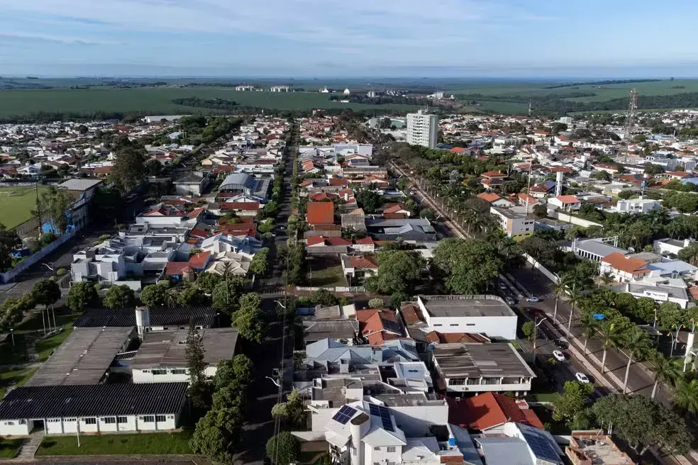 Vista da cidade de Goioerê, Paraná