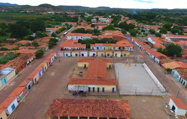 Vista da cidade de Aroazes, Piauí