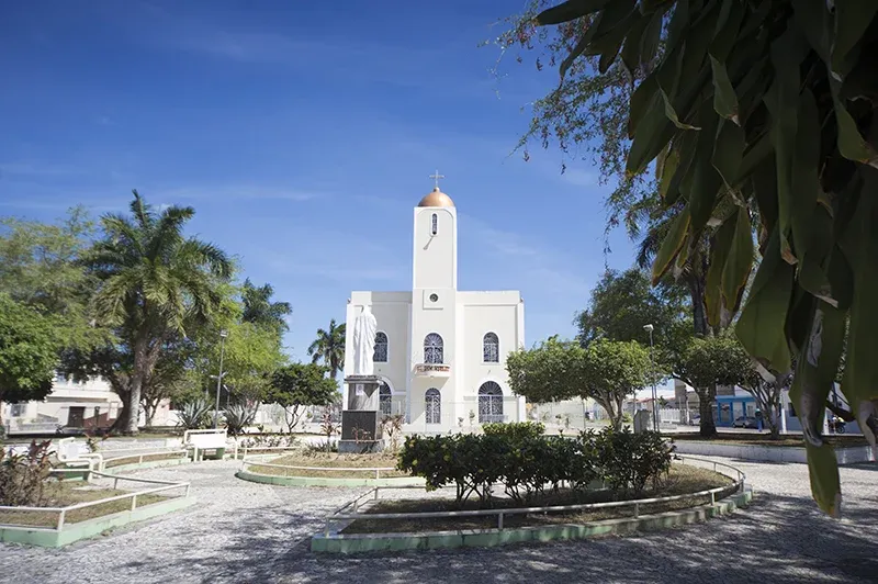 Vista da cidade de Boquim, Sergipe