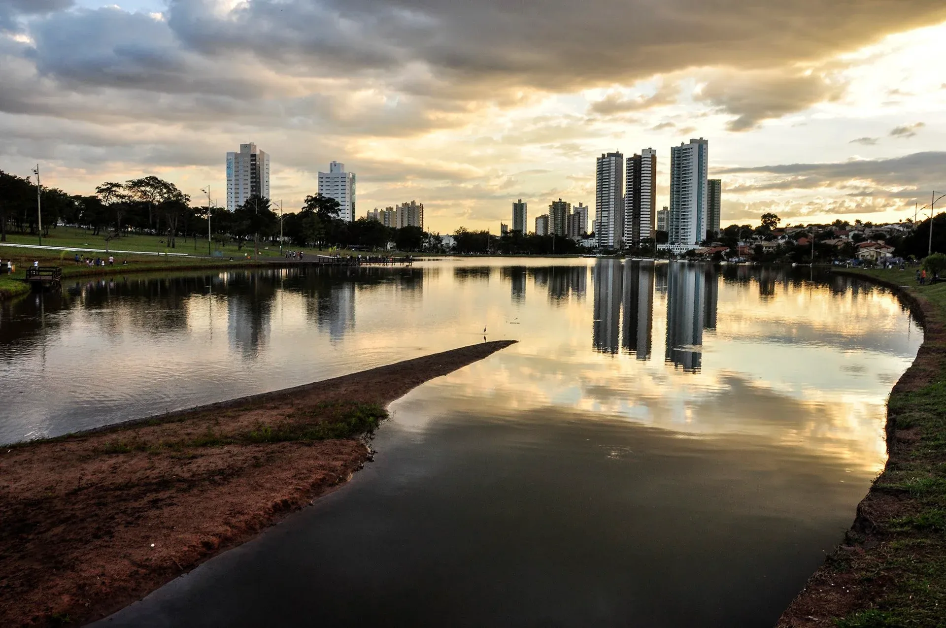 Vista da cidade de Campo Grande, Mato Grosso do Sul