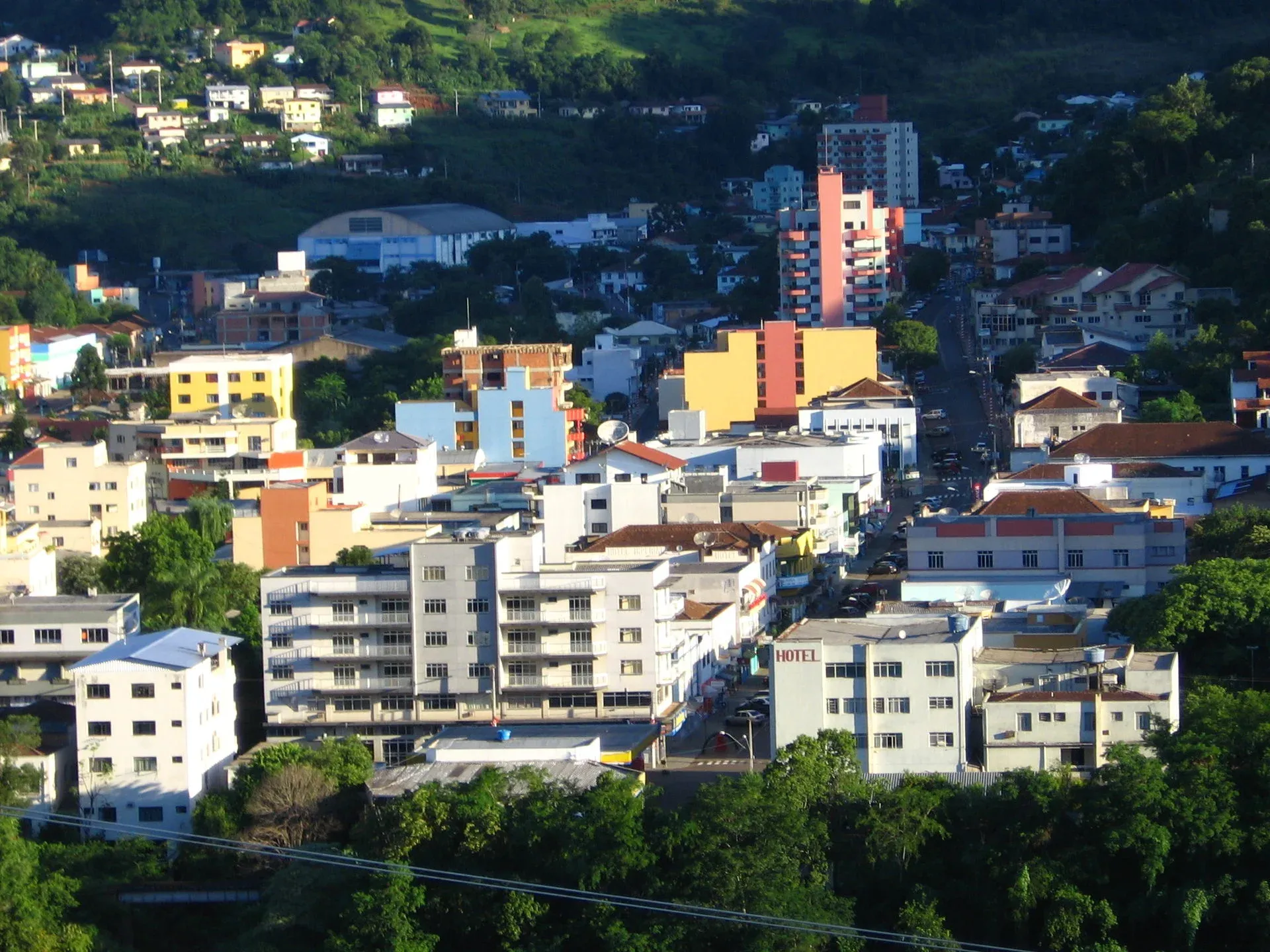 Vista da cidade de Capinzal, Santa Catarina