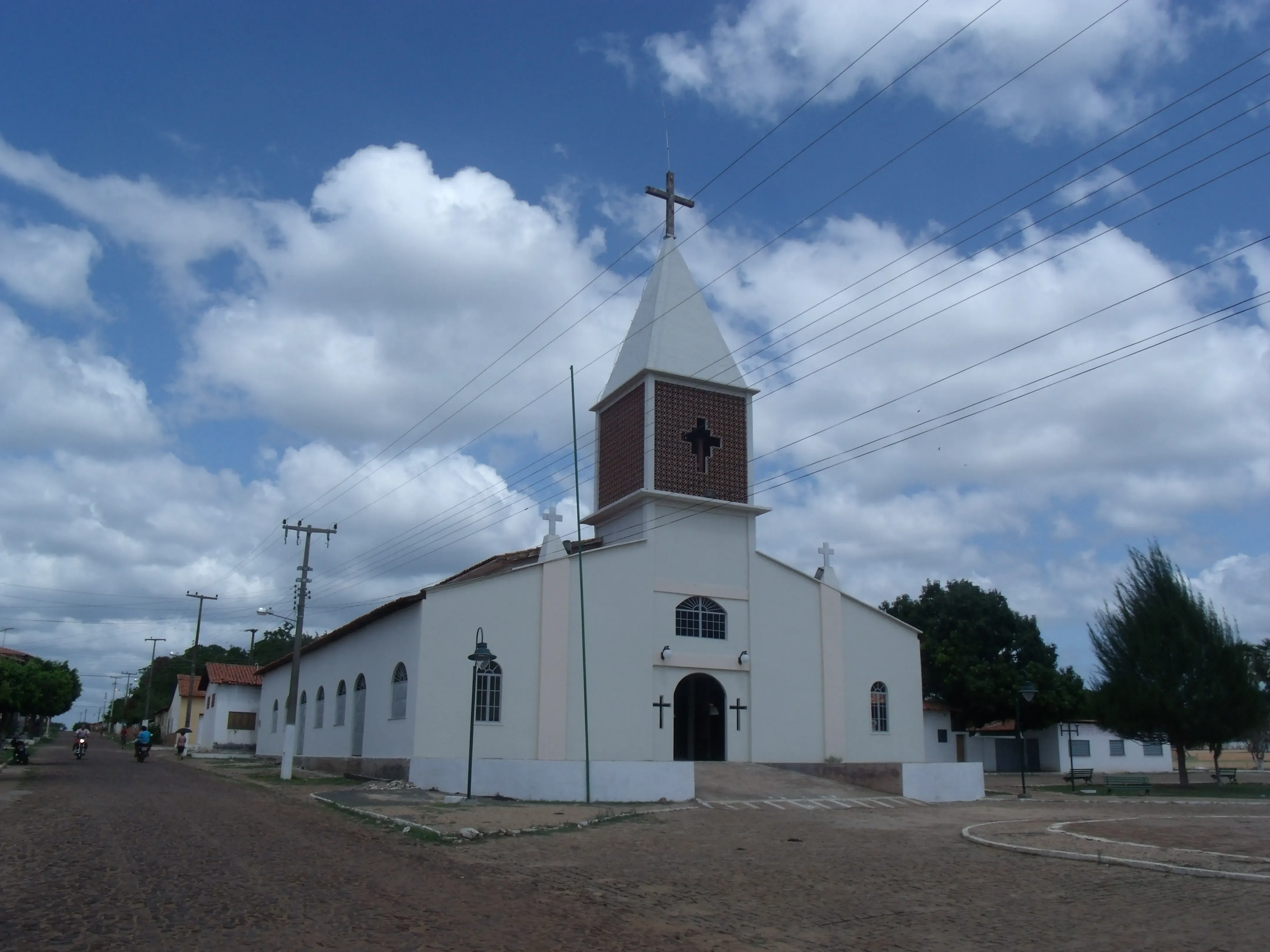 Vista da cidade de Capitão de Campos, Piauí