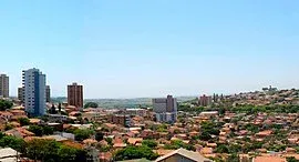 Vista da cidade de Cornélio Procópio, Paraná