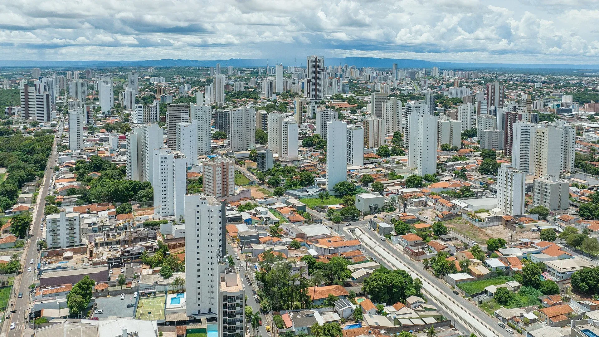 Vista da cidade de Cuiabá, Mato Grosso