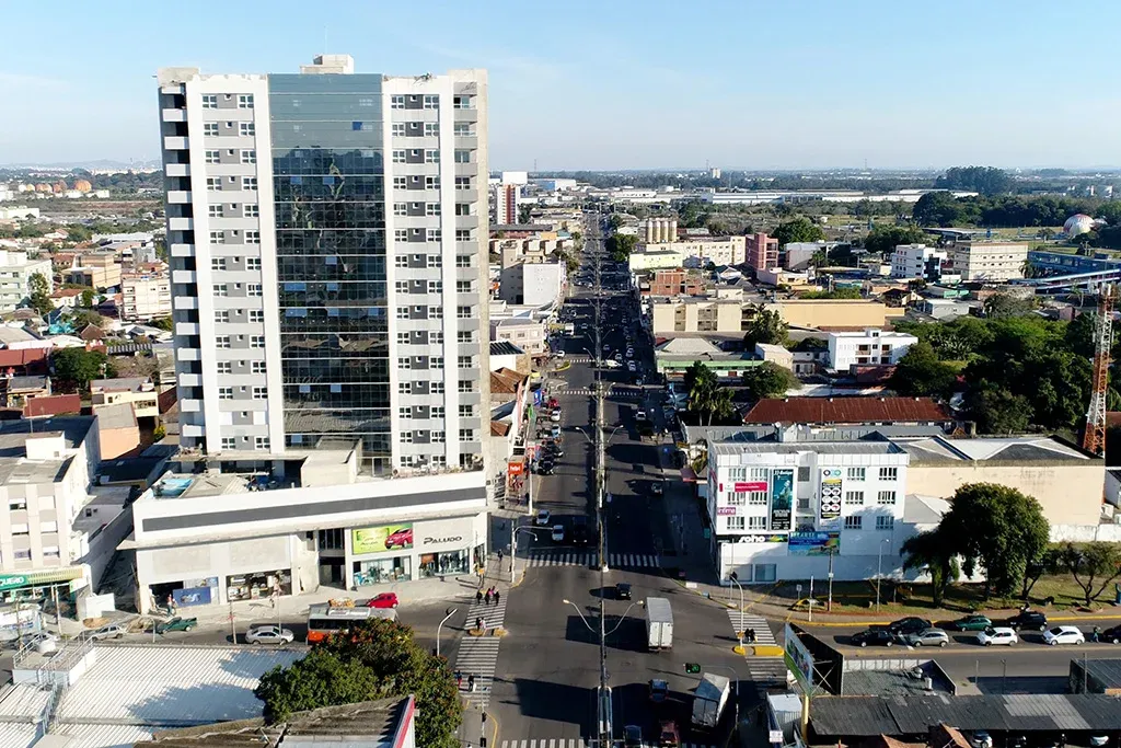 Vista da cidade de Esteio, Rio Grande do Sul