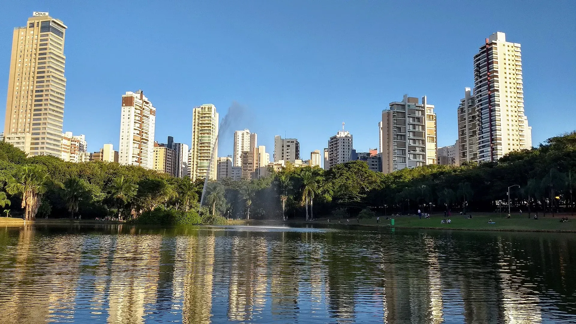 Vista da cidade de Goiânia, Goiás