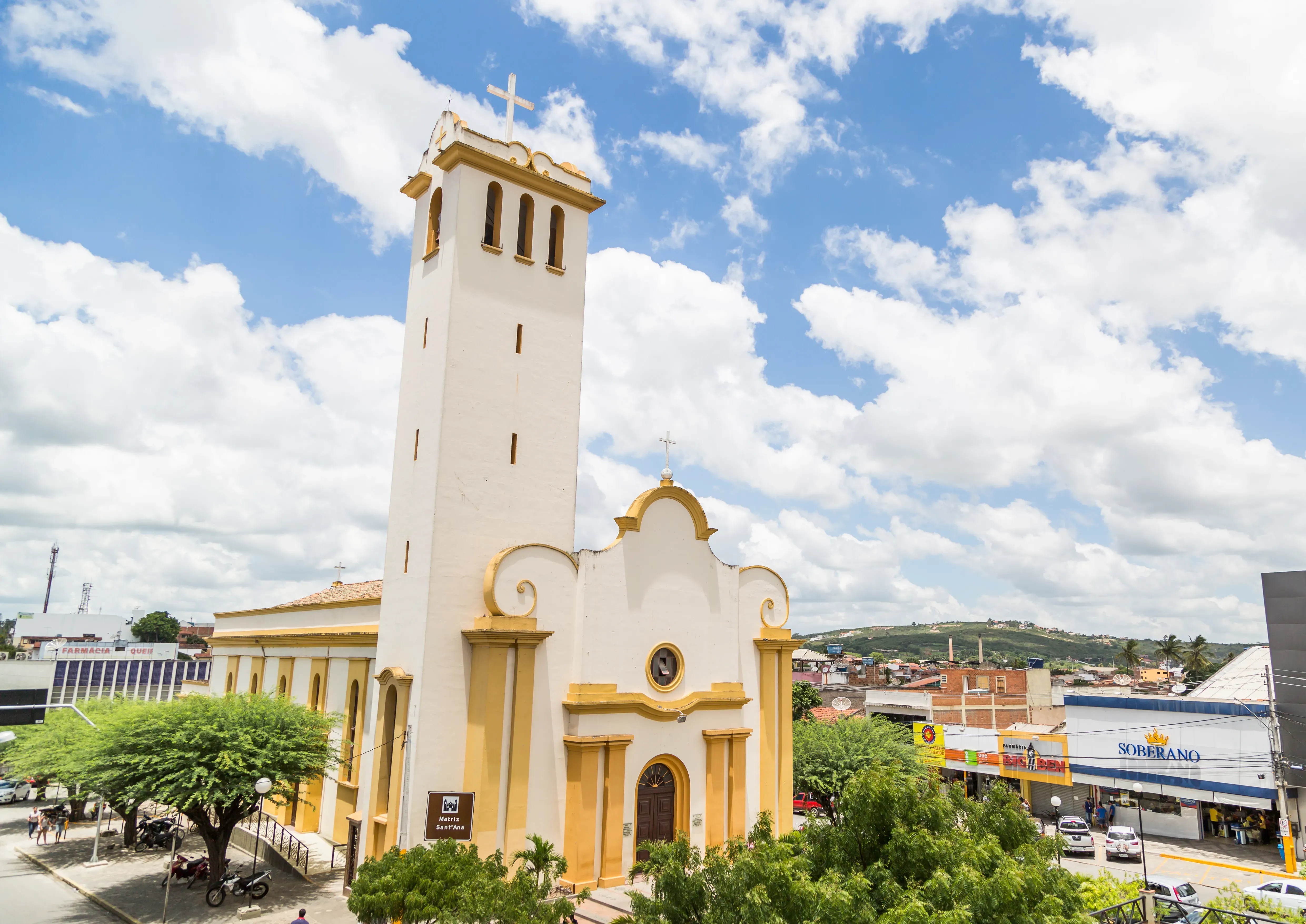 Vista da cidade de Gravatá, Pernambuco