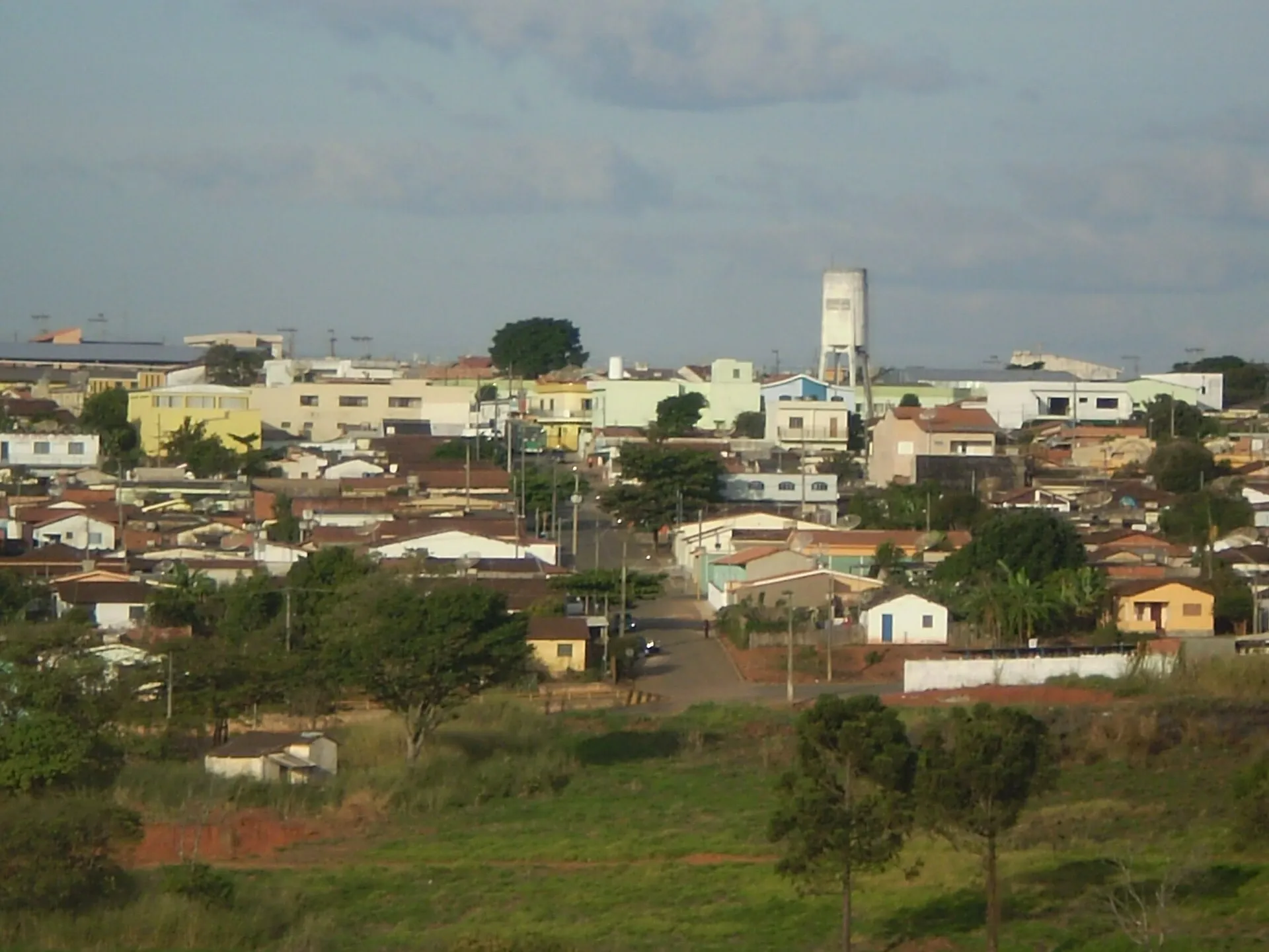 Vista da cidade de Guaranésia, Minas Gerais