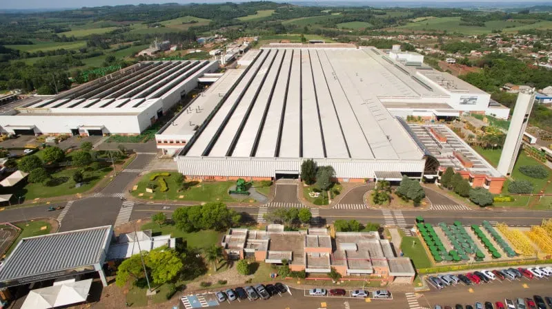 Vista da cidade de Horizontina, Rio Grande do Sul