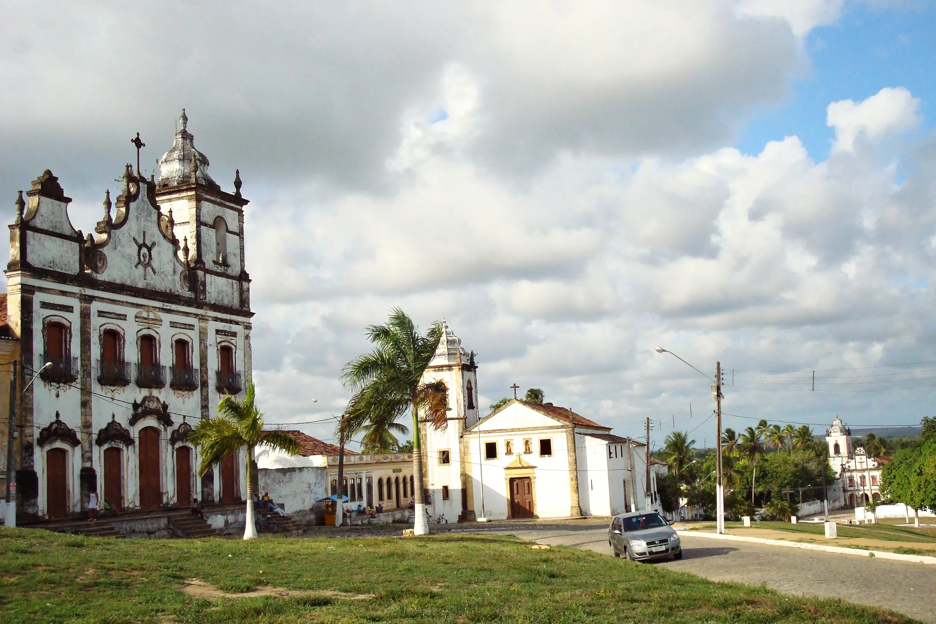 Vista da cidade de Igarassu, Pernambuco