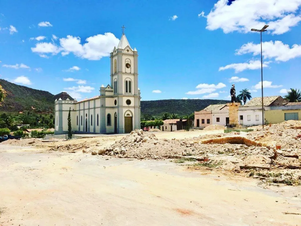 Vista da cidade de Ipubi, Pernambuco