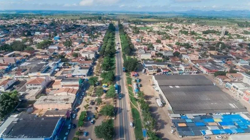 Vista da cidade de Itabela, Bahia