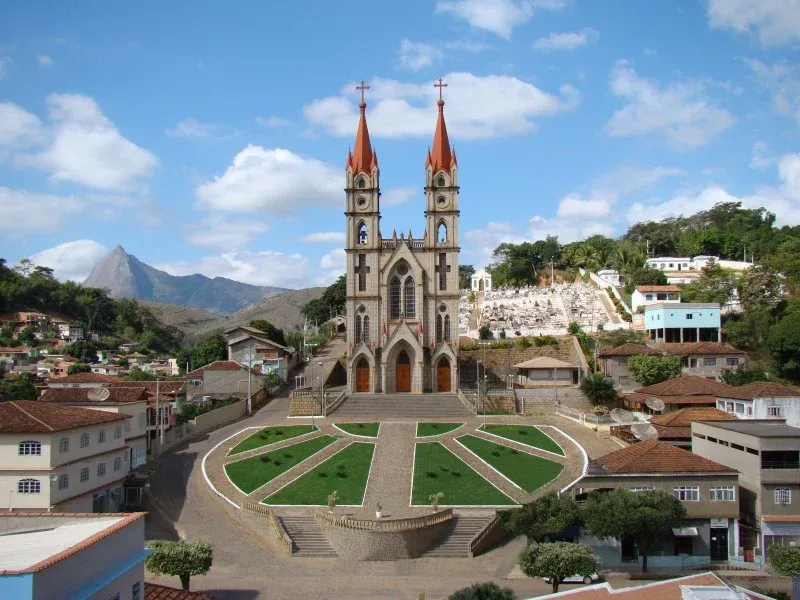 Vista da cidade de Itaguaçu, Espírito Santo