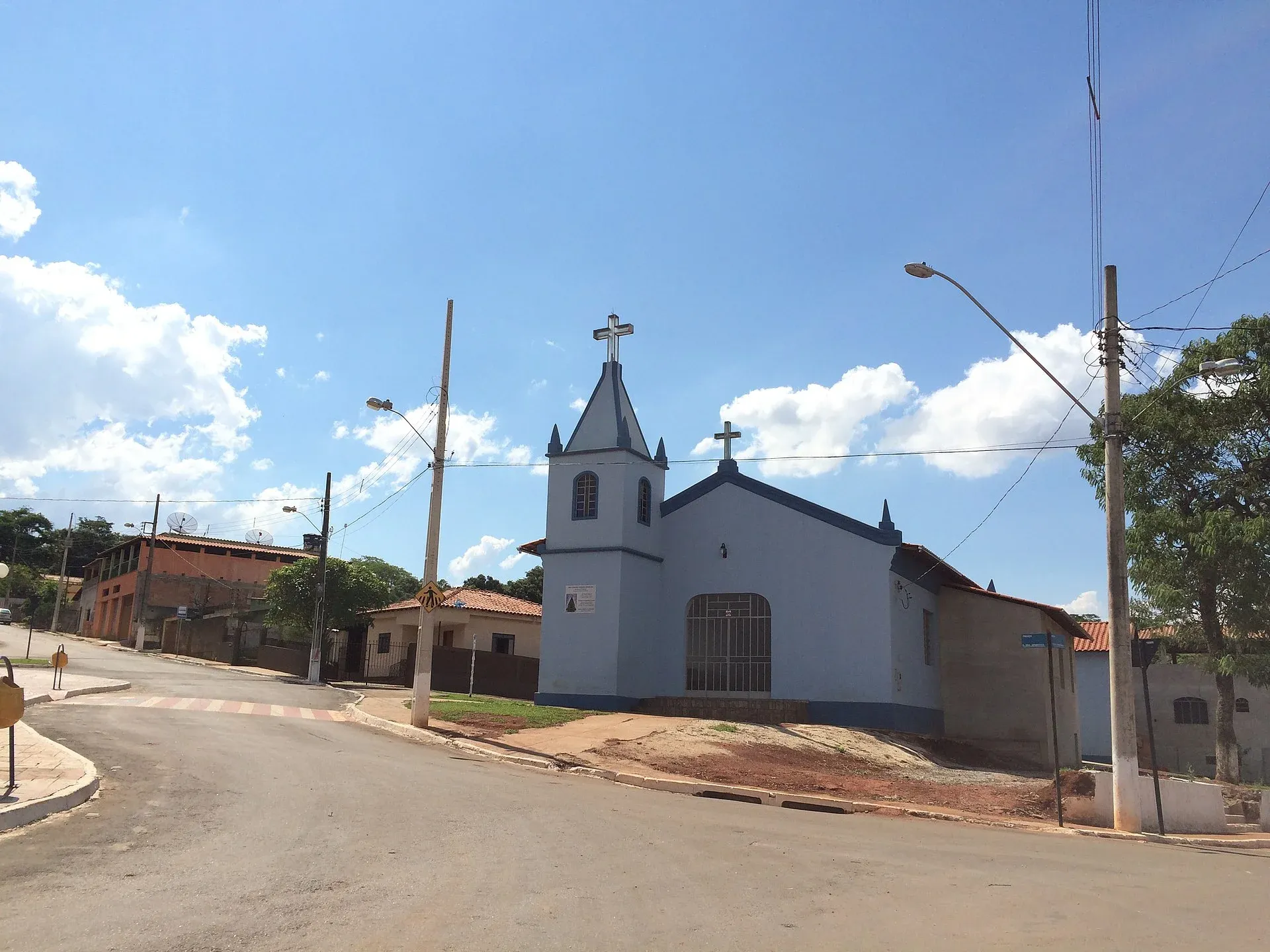 Vista da cidade de Itatiaiuçu, Minas Gerais