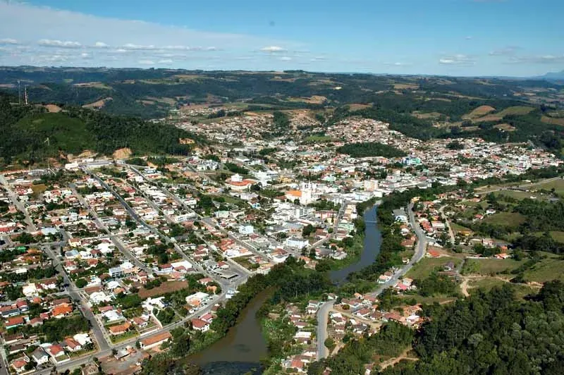 Vista da cidade de Ituporanga, Santa Catarina