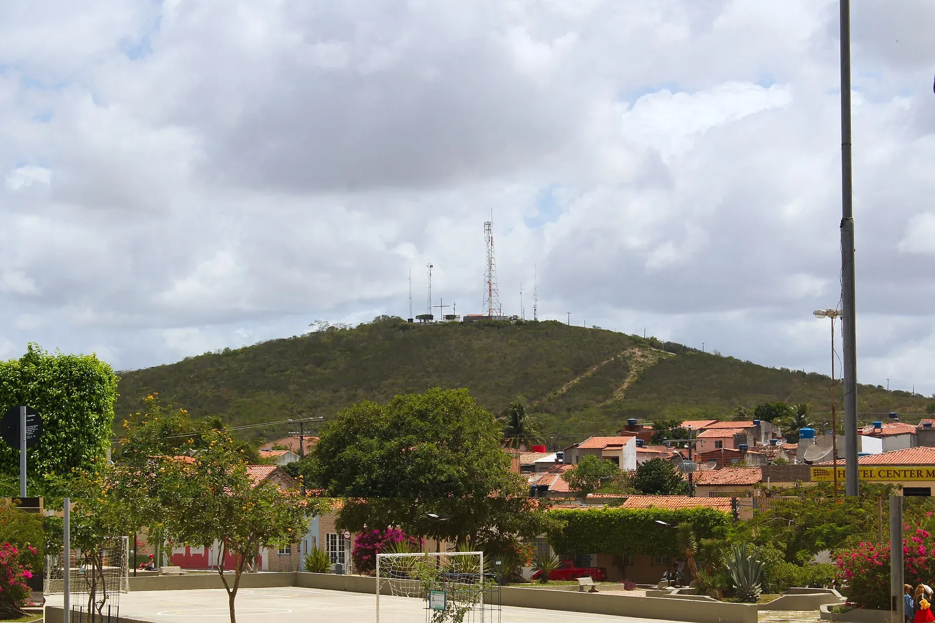 Vista da cidade de Jaguarari, Bahia