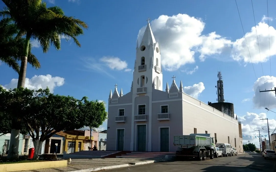 Vista da cidade de Japoatã, Sergipe