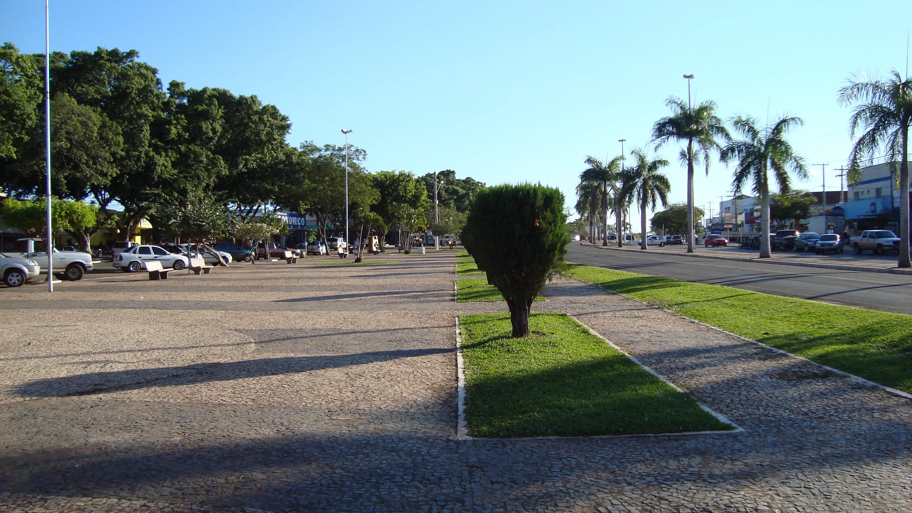 Vista da cidade de Jardim, Mato Grosso do Sul