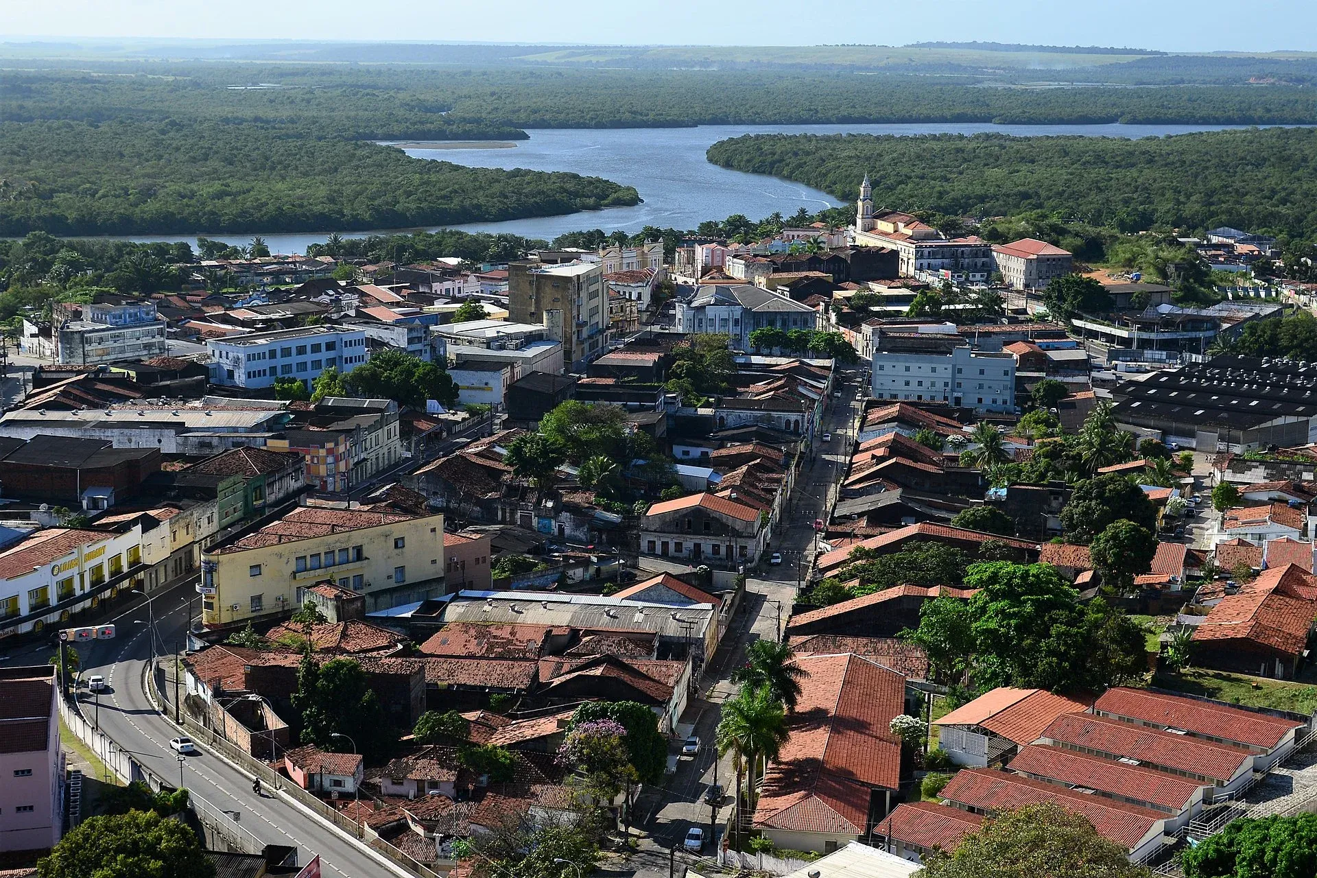 Vista da cidade de João Pessoa, Paraíba