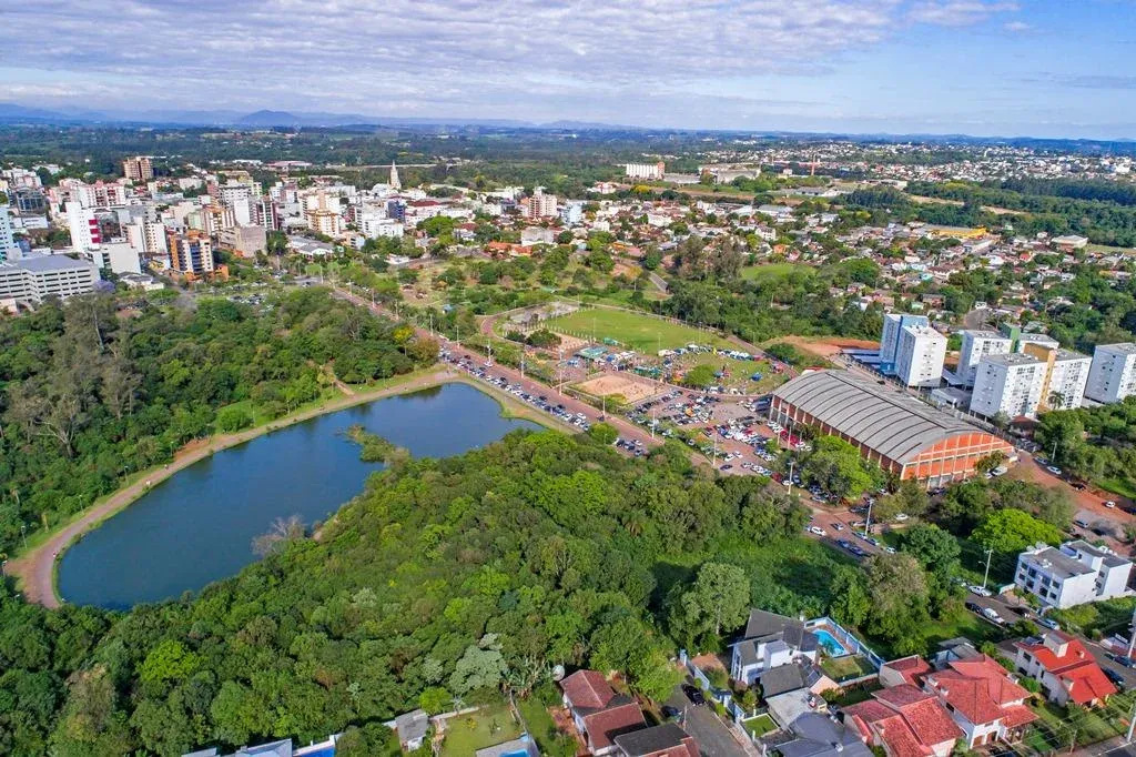 Vista da cidade de Lajeado, Rio Grande do Sul