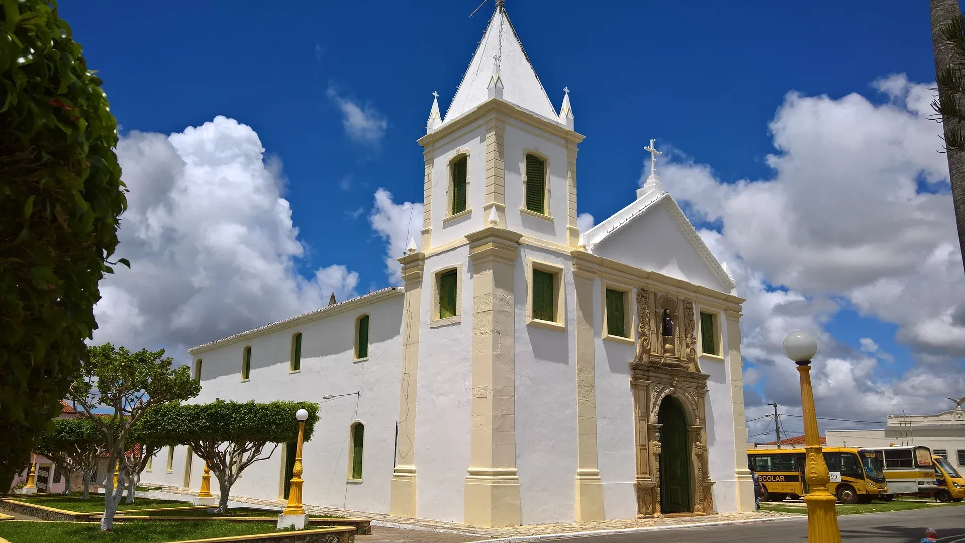 Vista da cidade de Macambira, Sergipe