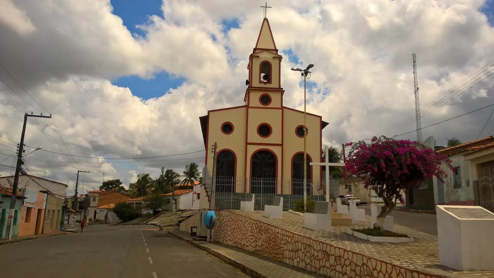 Vista da cidade de Malhada dos Bois, Sergipe