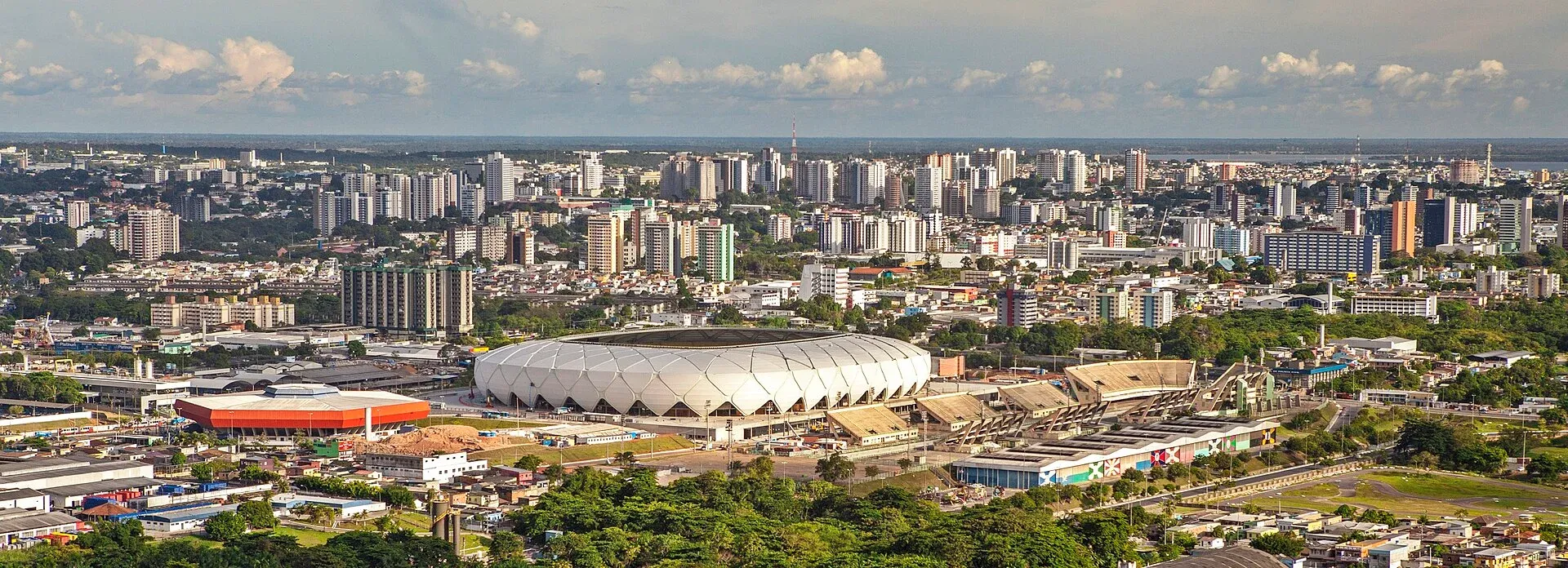 Vista da cidade de Manaus, Amazonas