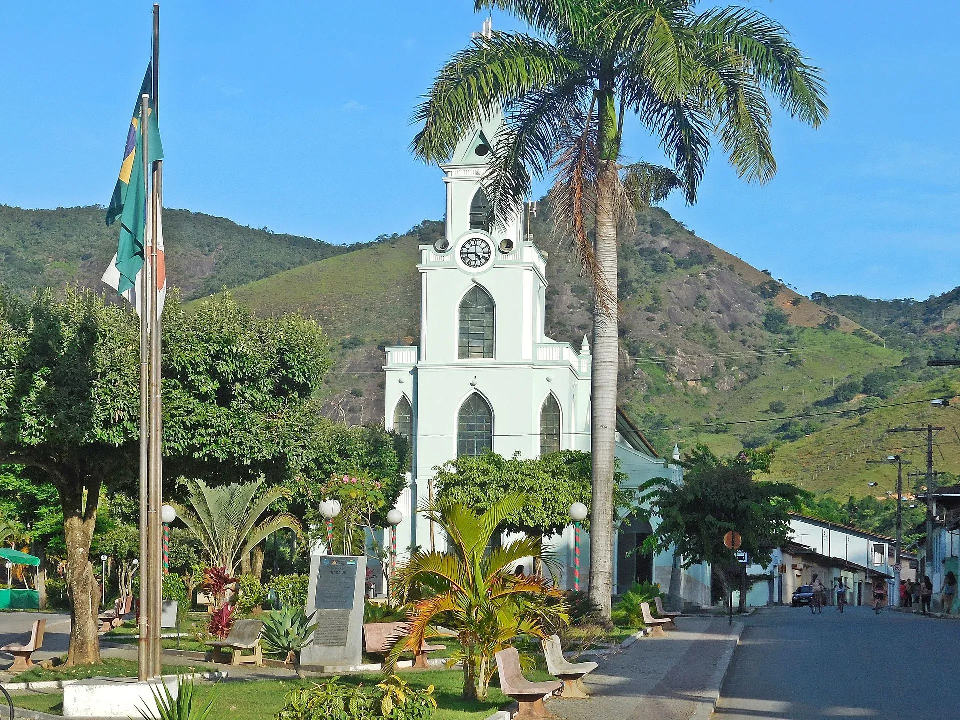 Vista da cidade de Marliéria, Minas Gerais