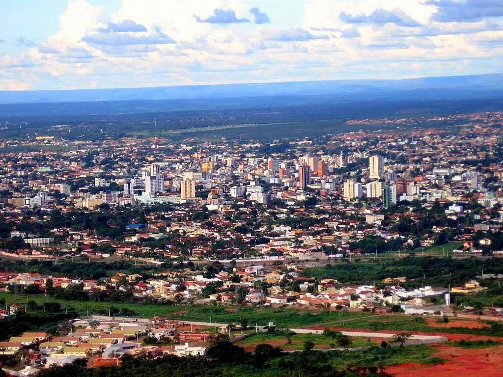 Vista da cidade de Montes Claros, Minas Gerais