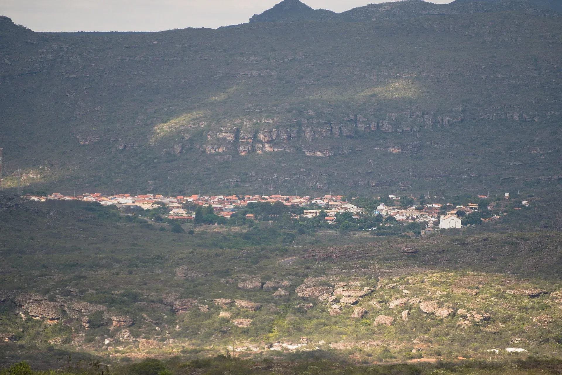 Vista da cidade de Mucugê, Bahia