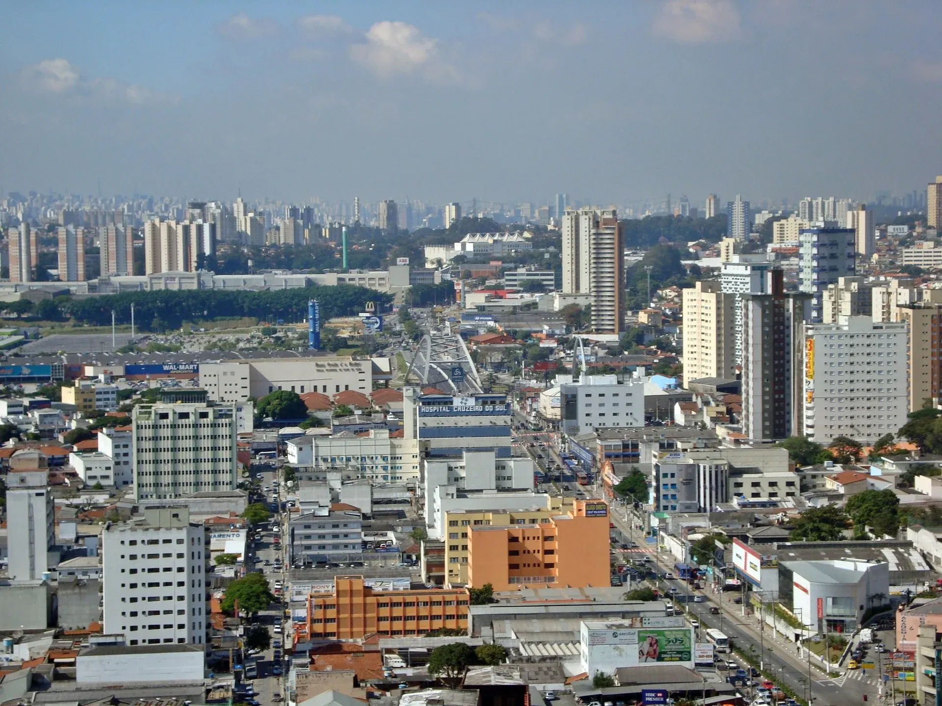 Vista da cidade de Osasco, São Paulo