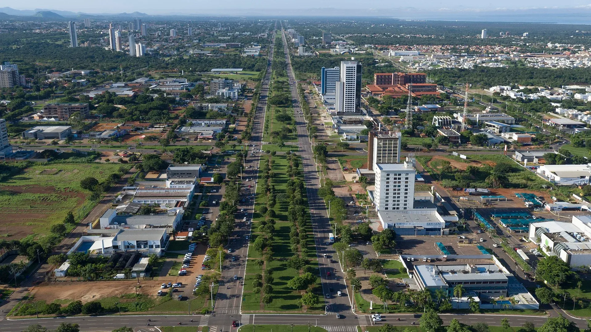 Vista da cidade de Palmas, Tocantins