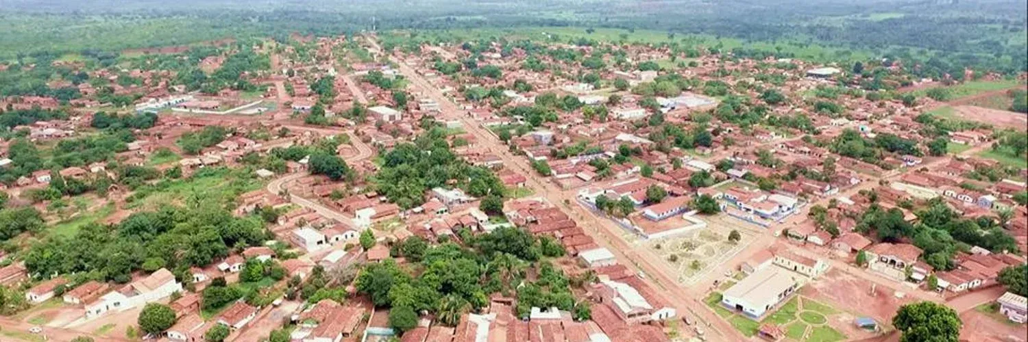 Vista da cidade de Palmeiras do Tocantins, Tocantins