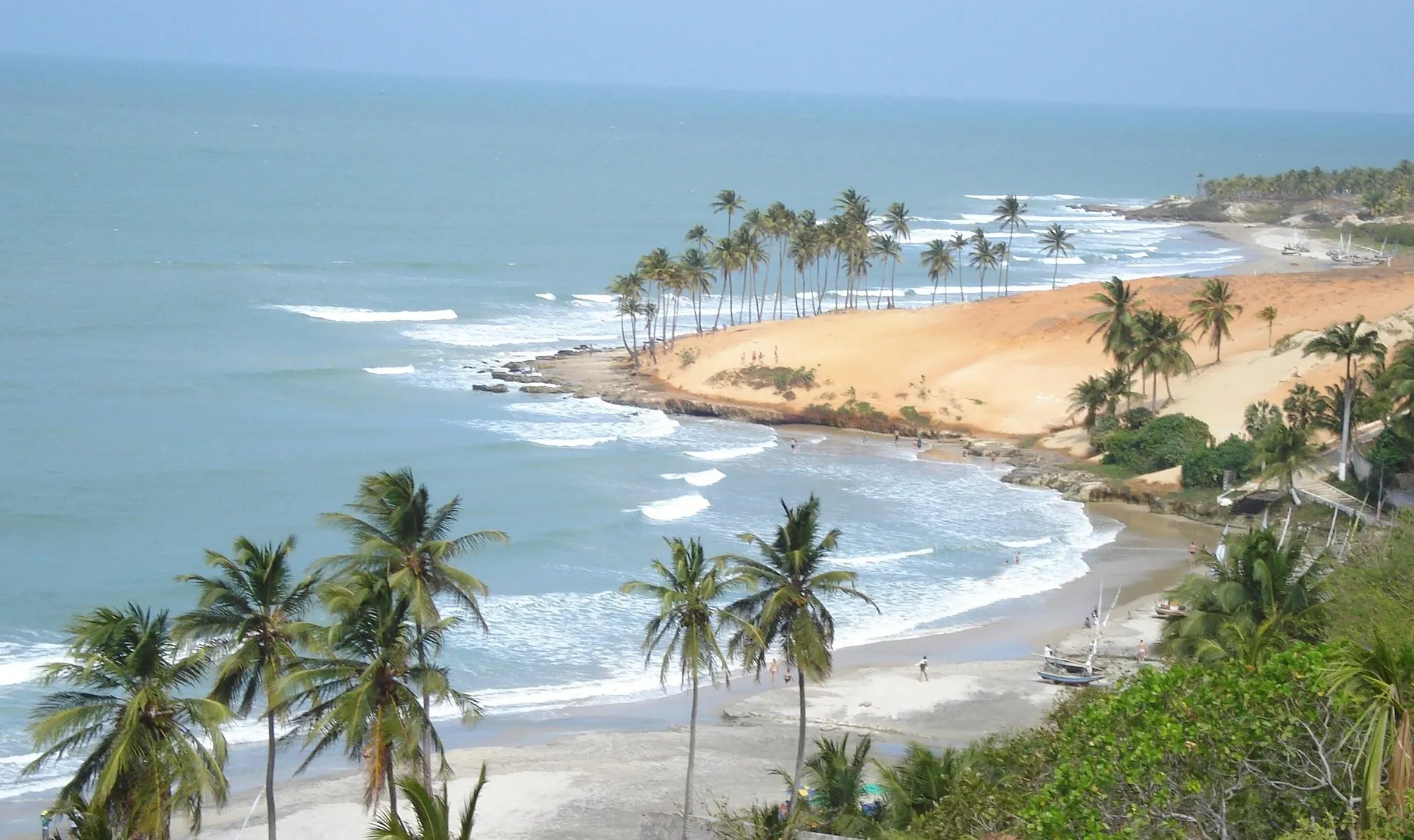 Vista da cidade de Paraipaba, Ceará