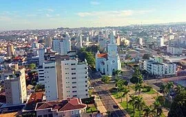 Vista da cidade de Patos de Minas, Minas Gerais