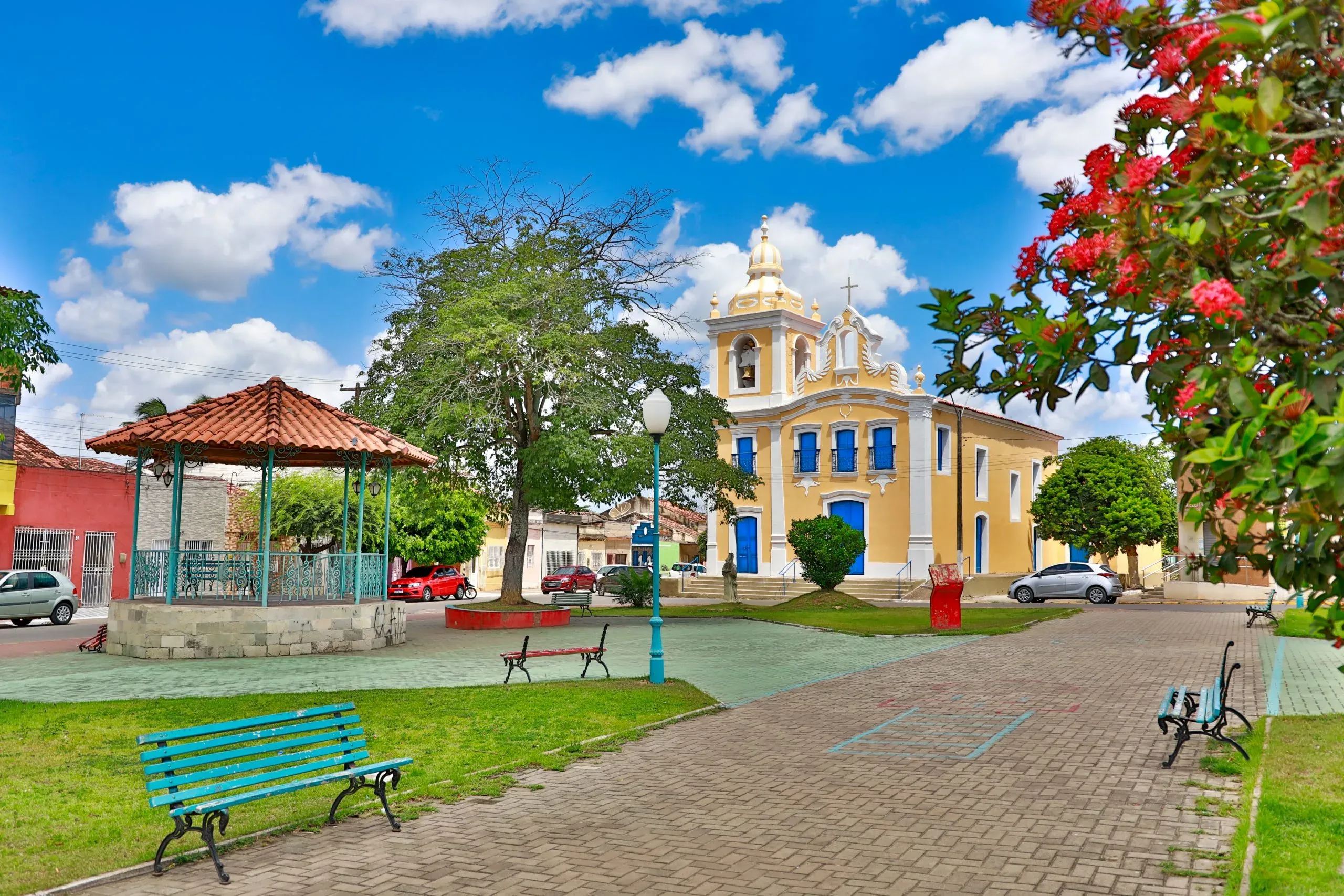 Vista da cidade de Paudalho, Pernambuco